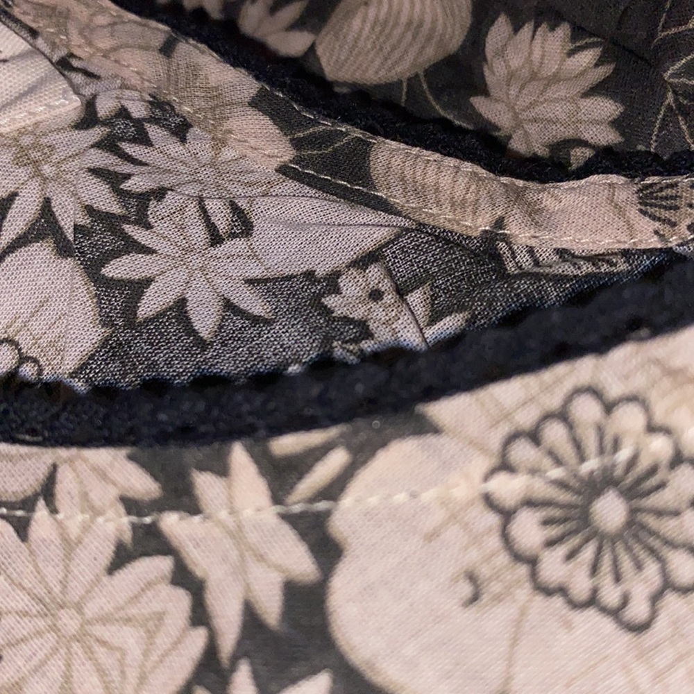 NEW bohemian floral tiered maxi dress w/lace trim - Picture 10 of 11